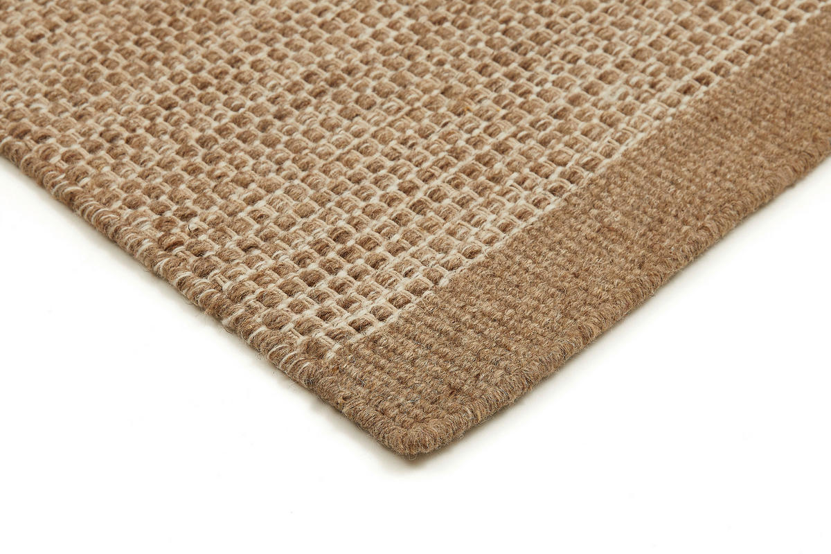 FLACHWEBETEPPICH 160/230 cm Taupe  - Taupe, KONVENTIONELL, Textil (160/230cm) - Novel