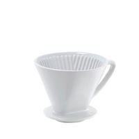 KAFFEEFILTERHALTER  - Weiß, Basics, Keramik (14/10,5cm) - Cilio