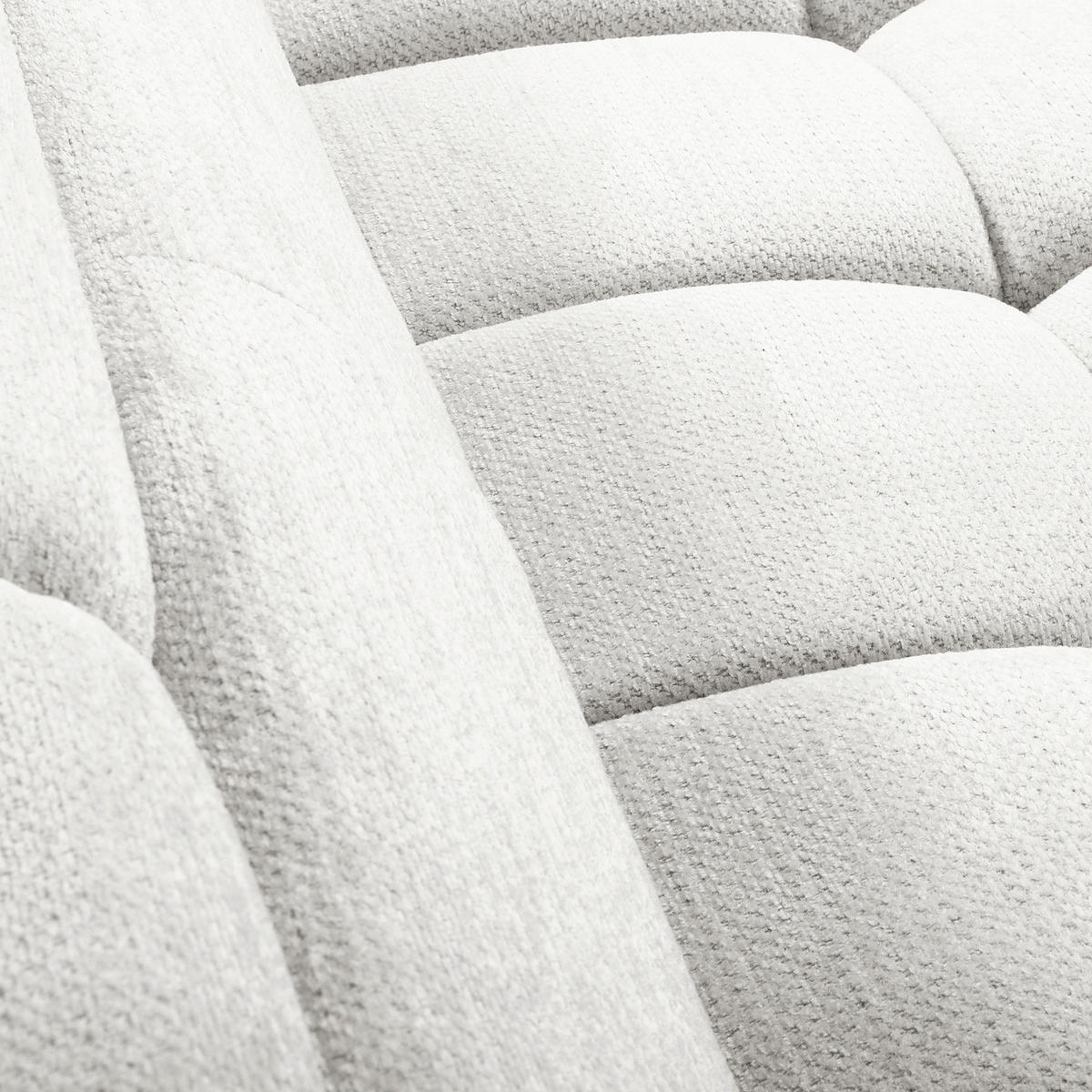 ECKSOFA AVEIRO Silberfarben Webstoff Bettkasten, Kopfteilverstellung, Sitzvorzug  - Silberfarben/Schwarz, Design, Kunststoff/Textil (274/177cm) - Livetastic