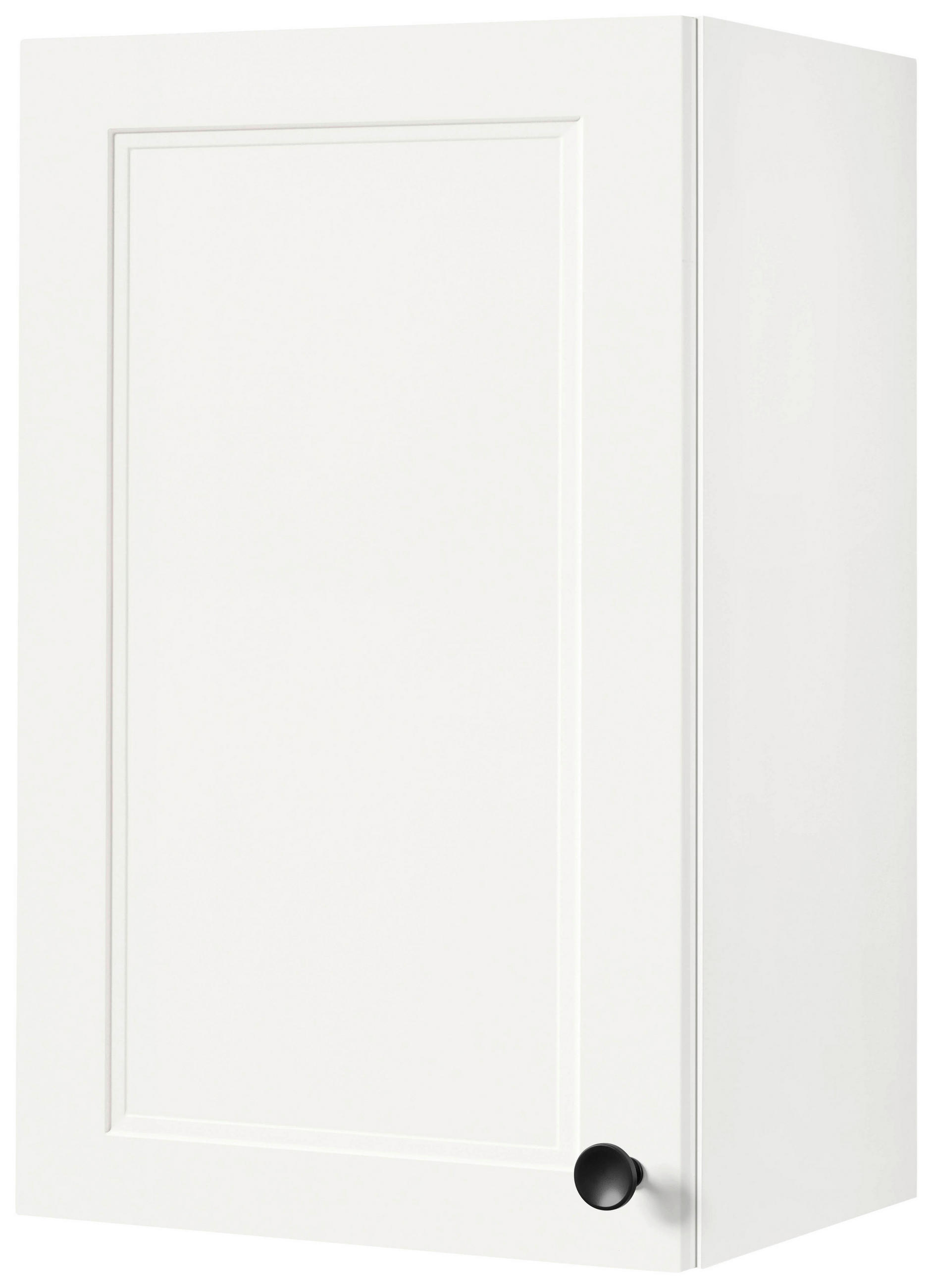 KÜCHENOBERSCHRANK 45/72/35 cm  in Weiß  - Schwarz/Weiß, MODERN, Holzwerkstoff/Metall (45/72/35cm) - Nobilia
