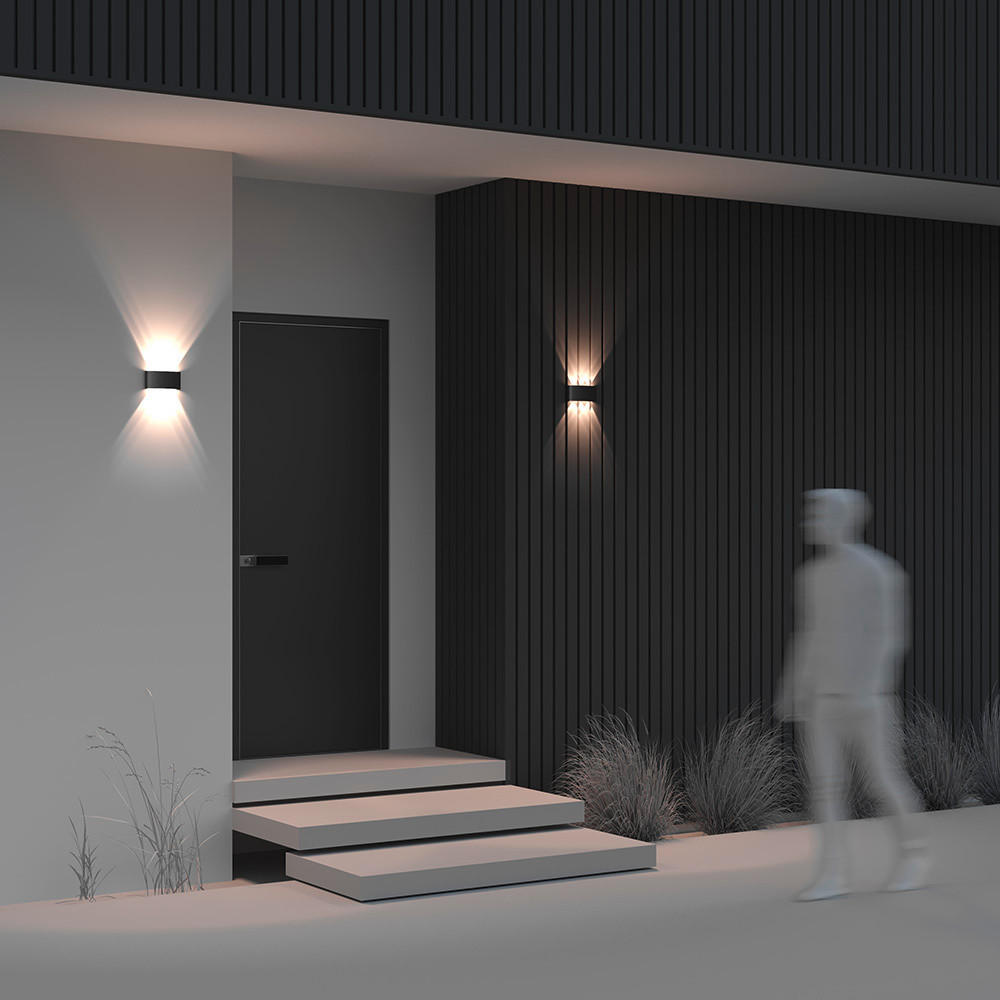 Thumbnail - Maytoni AUßENLEUCHTE, Schwarz, Metall, F, 4.2x8x16.5 cm, CE, gleichmäßige Lichtverteilung, Lampen & Leuchten, Außenbeleu...