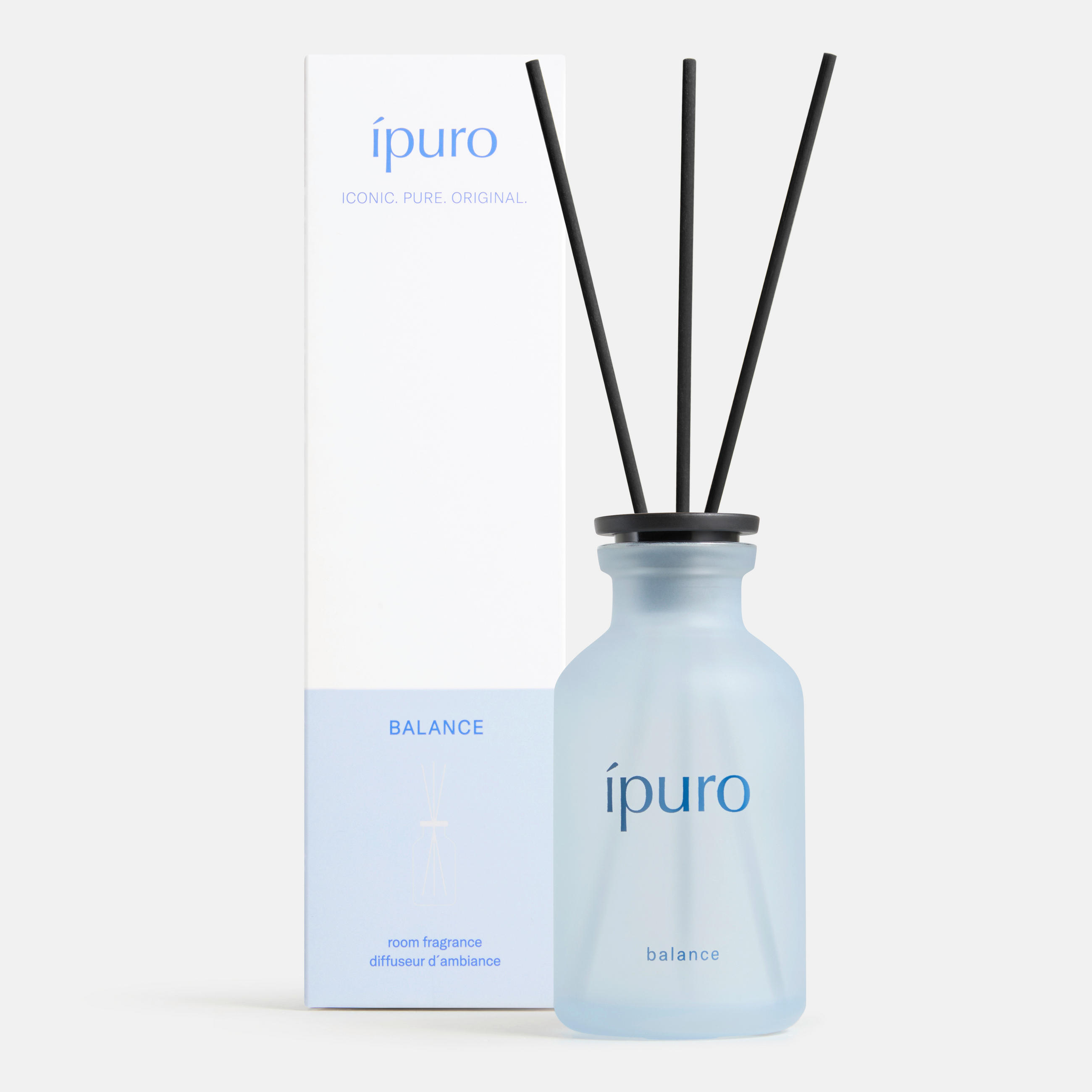 RAUMDUFT 75 ml  - Pastellblau, Basics, Glas (75ml)