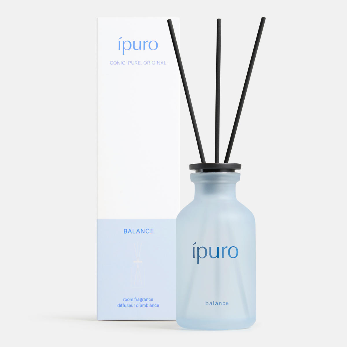 RAUMDUFT 75 ml  - Pastellblau, Basics, Glas (75ml)