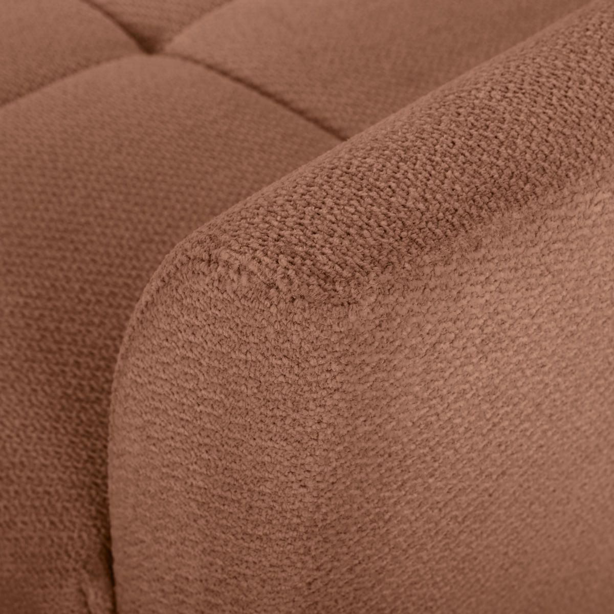 ECKSOFA in Webstoff Dunkelorange  - Buchefarben/Dunkelorange, KONVENTIONELL, Holz/Textil (169/294cm) - Carryhome