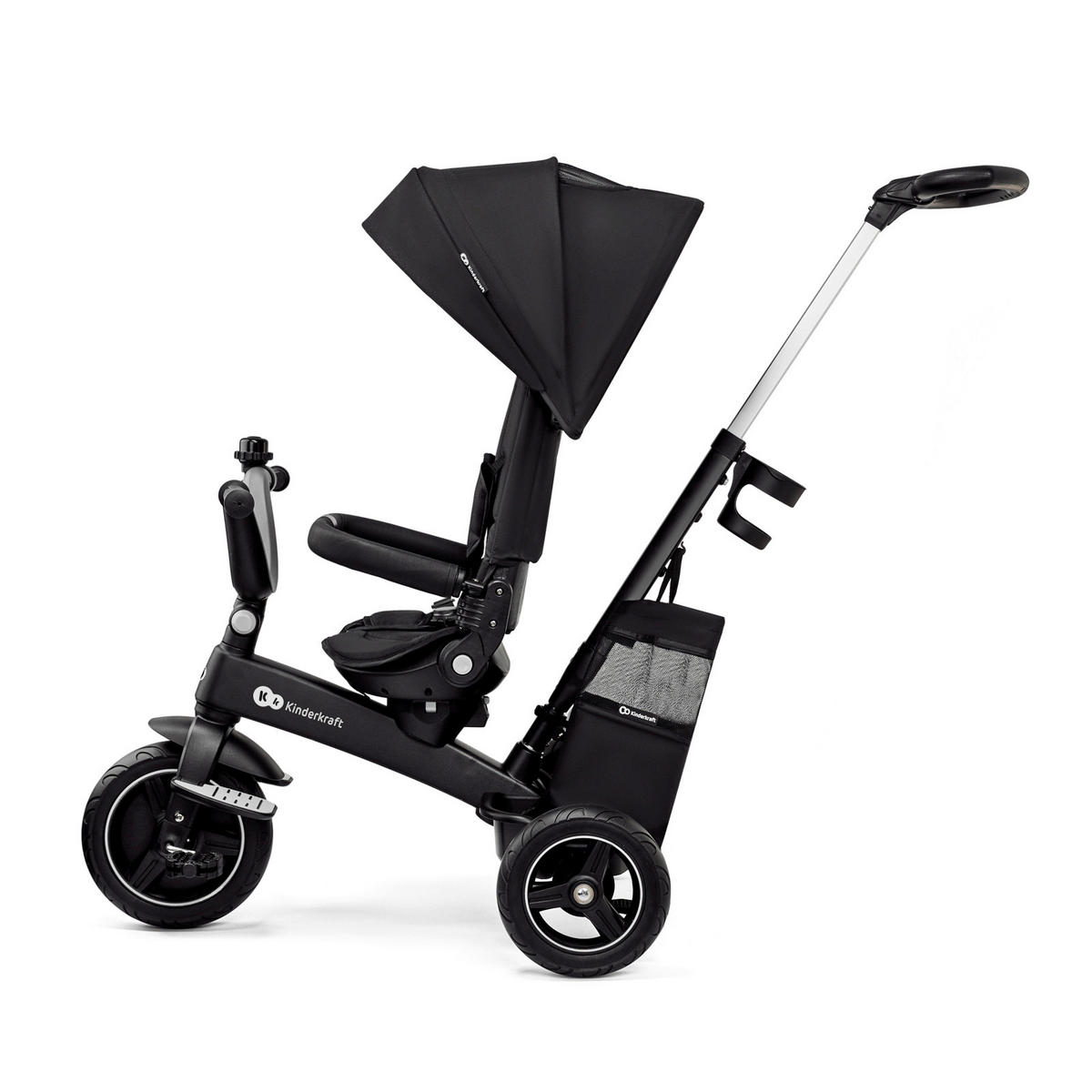 DREIRAD Easytwist  - Schwarz, Basics, Kunststoff/Textil (34/107/122cm) - kinderkraft