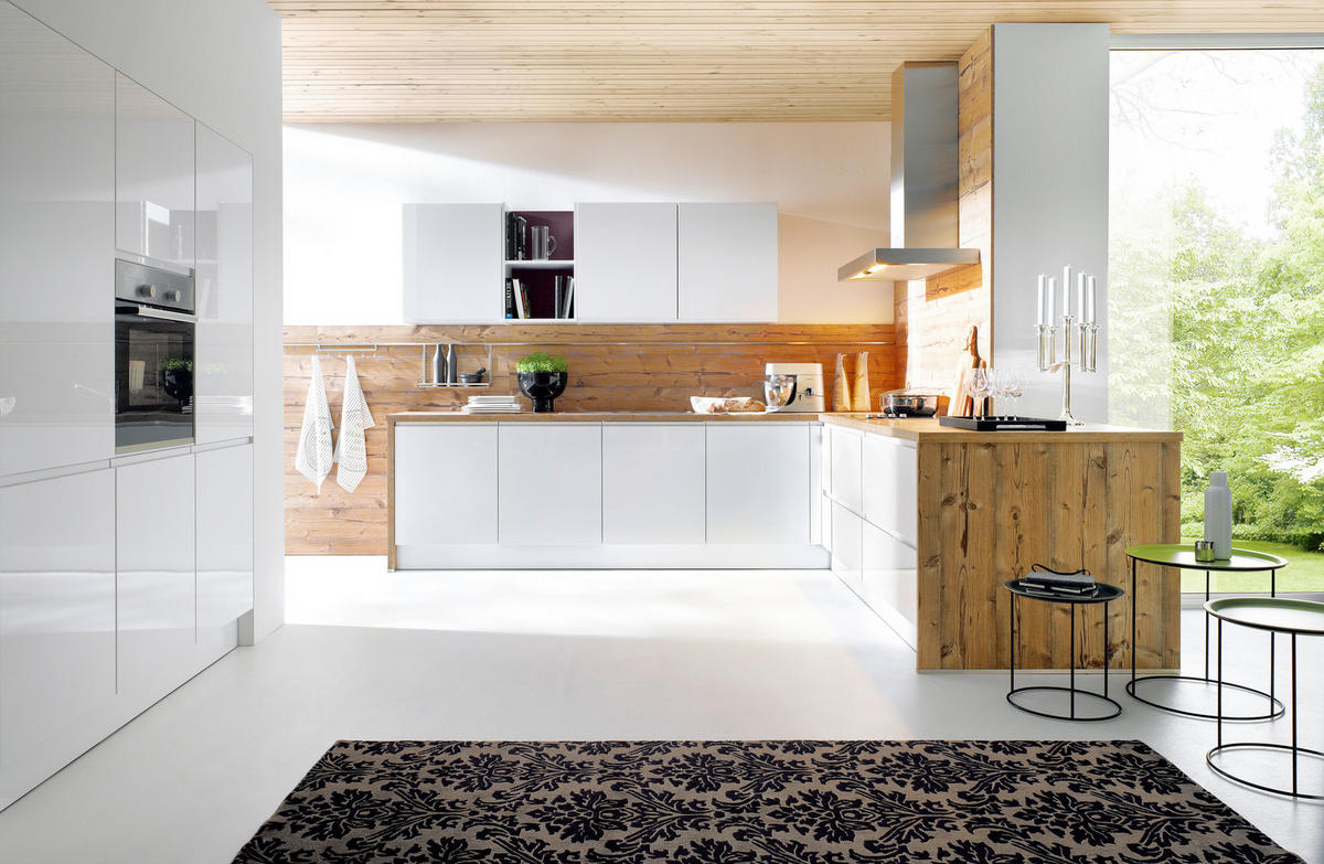 EINBAUKÜCHE   - Design, Holzwerkstoff - Novel