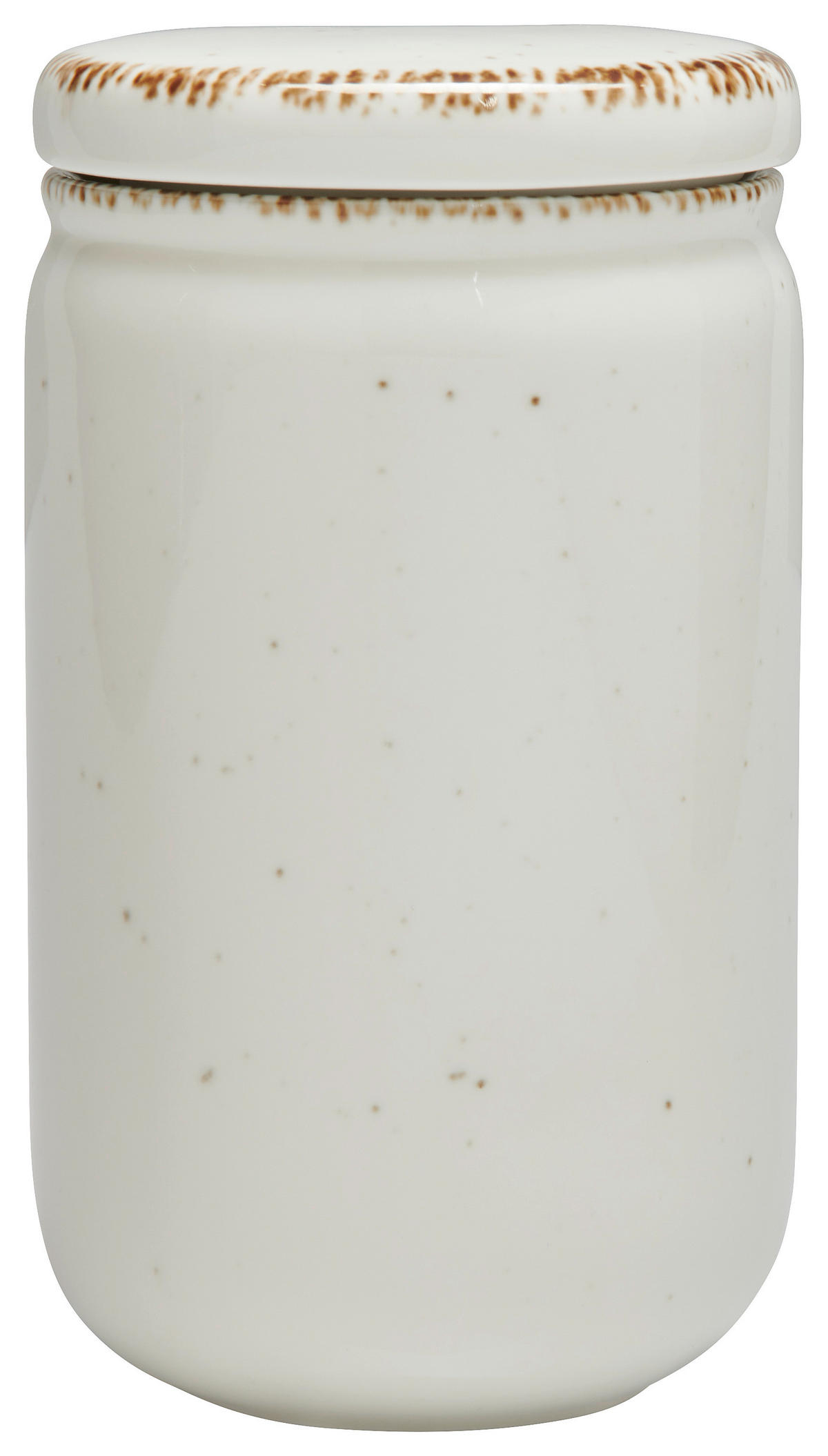 VORRATSDOSE 1 l  - Weiss, Lifestyle, Keramik (11,5/18,5cm) - Landscape