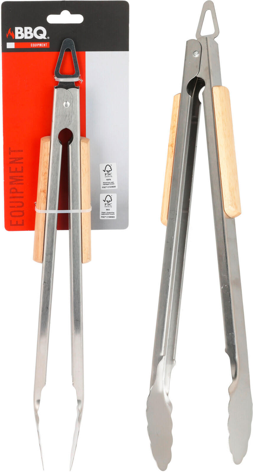HVATALJKA ZA ROŠTILJ - svijetlo smeđa, Basics, metal (37,5/5/2cm)