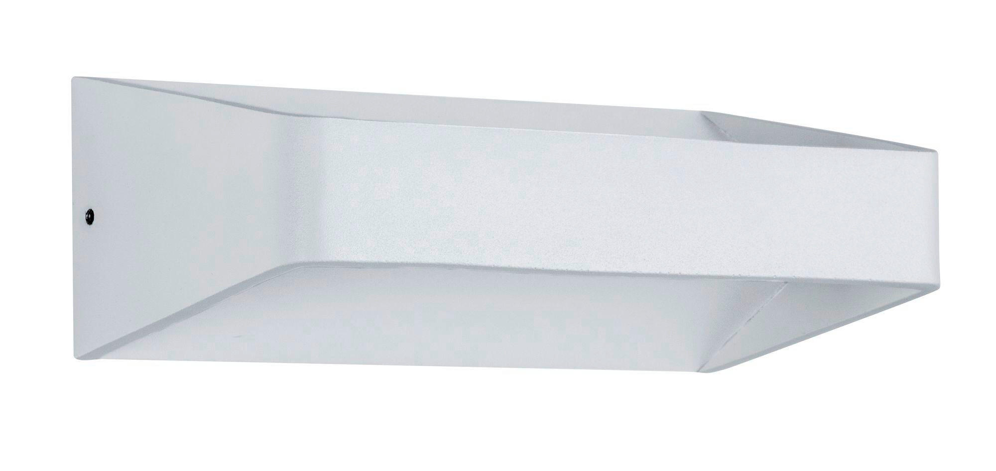 WANDLEUCHTE 10/7 cm   - Weiß, Design, Metall (10/7cm) - Paulmann