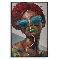 LEINWANDBILD Frauen  - Schwarz, Basics, Holzwerkstoff/Kunststoff (60/90/3.5cm)
