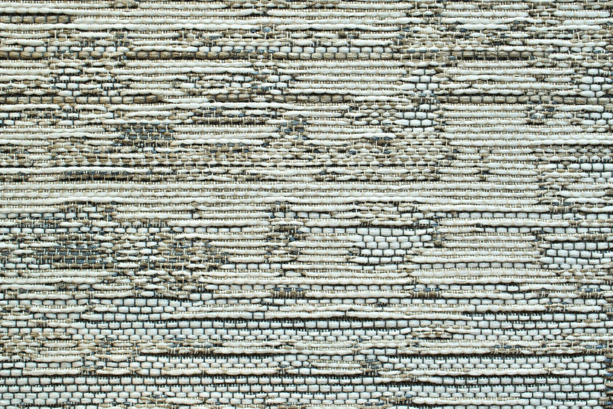 OUTDOORTEPPICH 60/110 cm Amalfi Grau, Hellgrau, Hellbraun  - Hellbraun/Hellgrau, KONVENTIONELL, Textil (60/110cm) - Novel