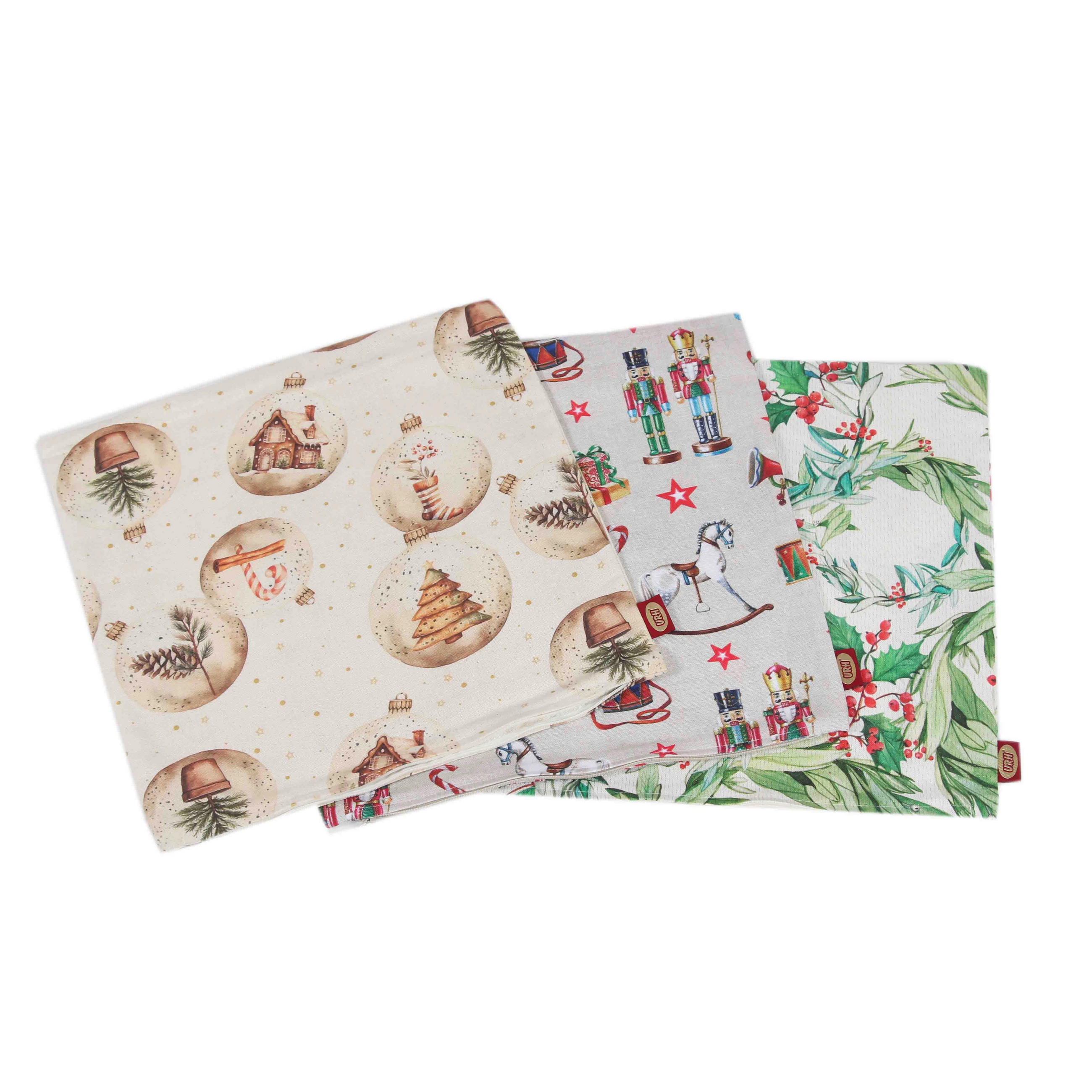 DEKORATIVNA JASTUČNICA 40/40 cm    NOEL FROST  - višebojna, Osnovno, tekstil (40/40cm) - X-Mas