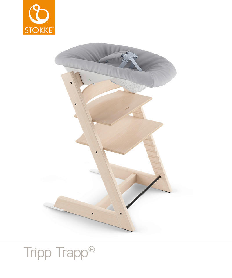 HOCHSTUHL-BABYSCHALE Tripp Trapp Newborn Set  - Grau, LIFESTYLE, Kunststoff/Textil (59/15/27cm) - Stokke