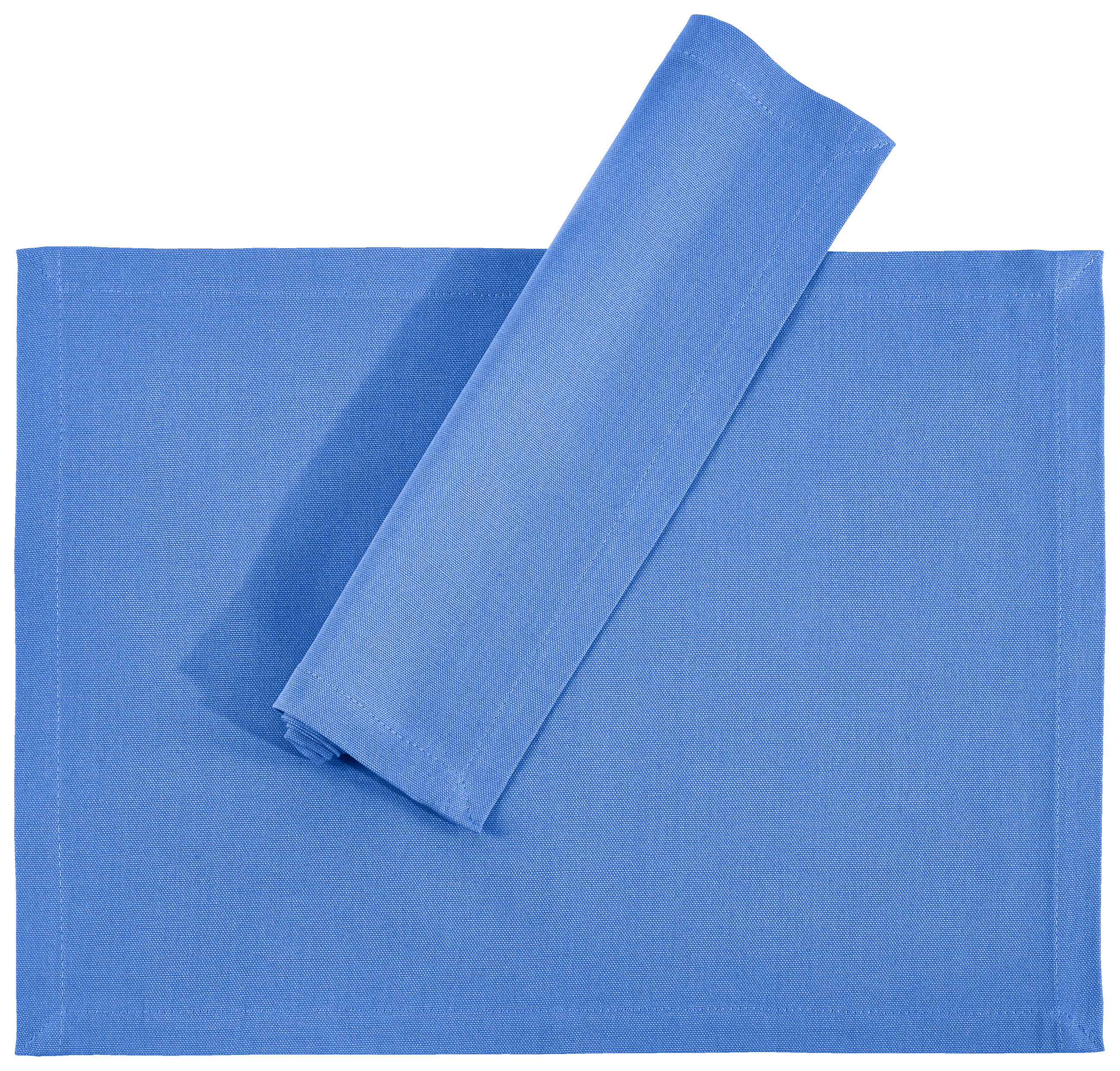 ÉTKEZŐALÁTÉT 33/45 cm textil  - kék, Basics, textil (33/45cm) - Novel