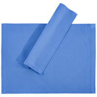 ÉTKEZŐALÁTÉT 33/45 cm textil  - kék, Basics, textil (33/45cm) - Novel
