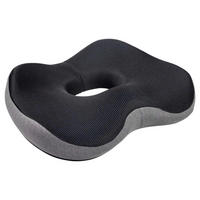 SITZKISSEN   45/9/36 cm  - Schwarz/Grau, Basics, Textil (45/9/36cm) - MID.YOU