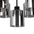 DECKENLEUCHTE Elia 36/36/40 cm  - Schwarz, Design, Glas/Metall (36/36/40cm) - Novel