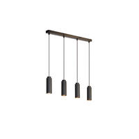 HÄNGELEUCHTE 65/9/120 cm   - Schwarz, Trend, Metall (65/9/120cm) - Novel