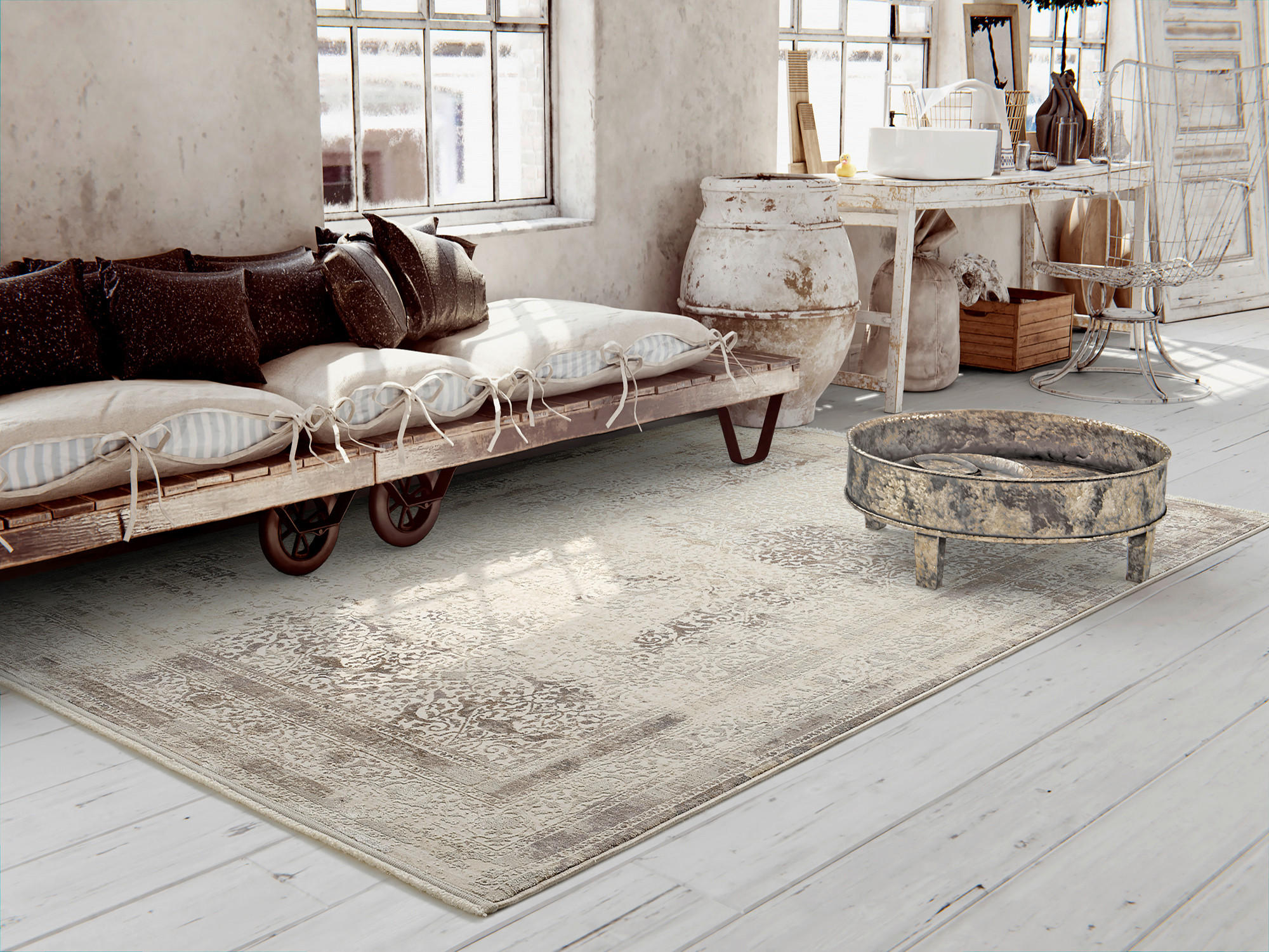 WEBTEPPICH 240/300 cm  - Gelb, Design, Textil (240/300cm) - Musterring