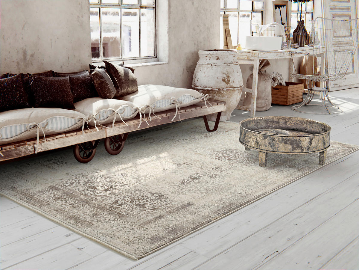 WEBTEPPICH 80/150 cm Opera Braun, Dunkelbraun, Beige, Hellbraun  - Hellbraun/Dunkelbraun, Design, Textil (80/150cm) - Musterring