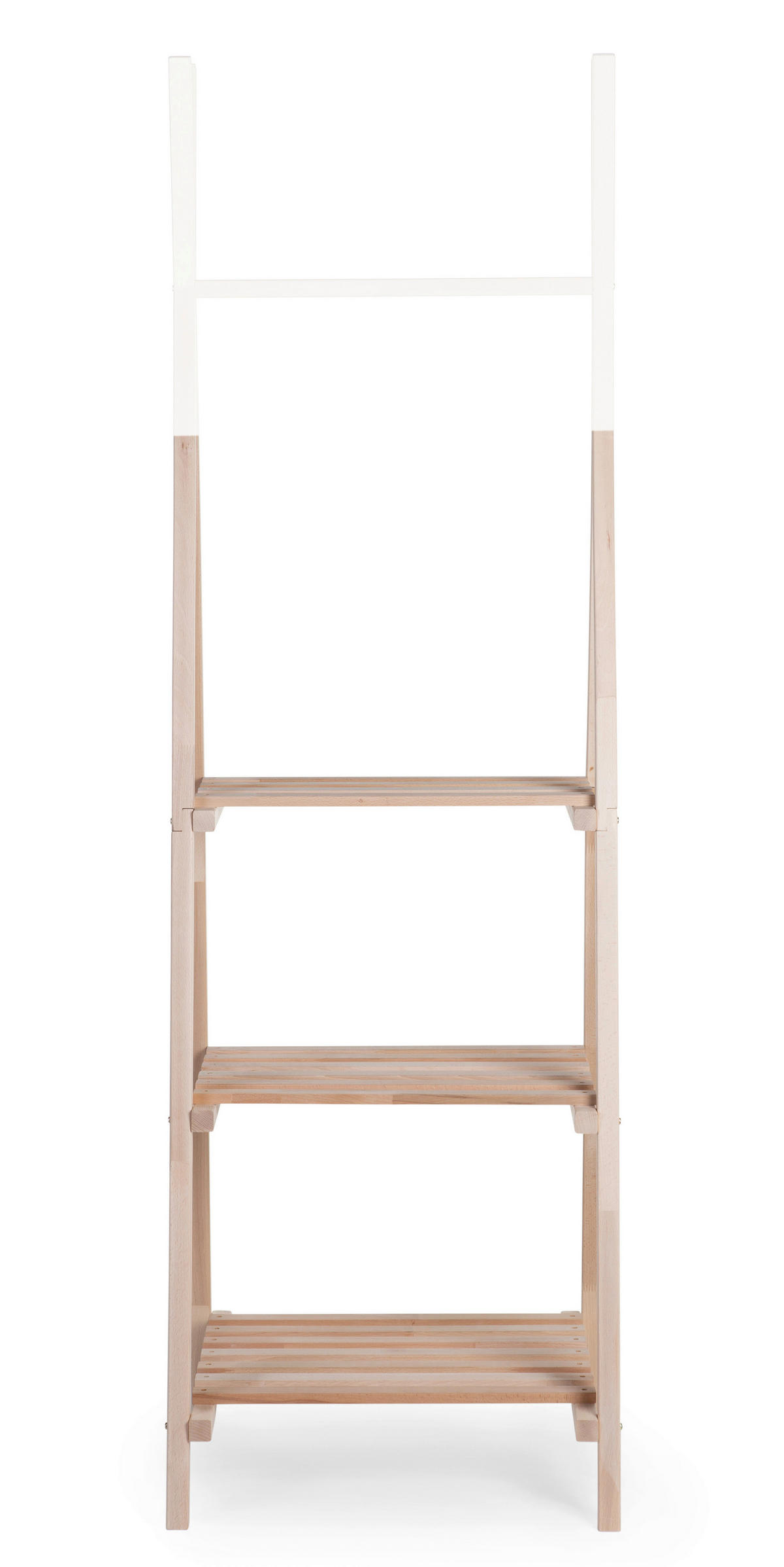 KINDERGARDEROBE in 60/197/60 cm   - Wengefarben/Naturfarben, Basics, Holz (60/197/60cm) - Childhome