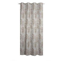 FERTIGVORHANG blickdicht  - Graubraun, Basics, Textil (135/240cm)
