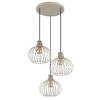 HÄNGELEUCHTE MATEO 50/120 cm   - Creme, Basics, Metall (50/120cm) - Globo