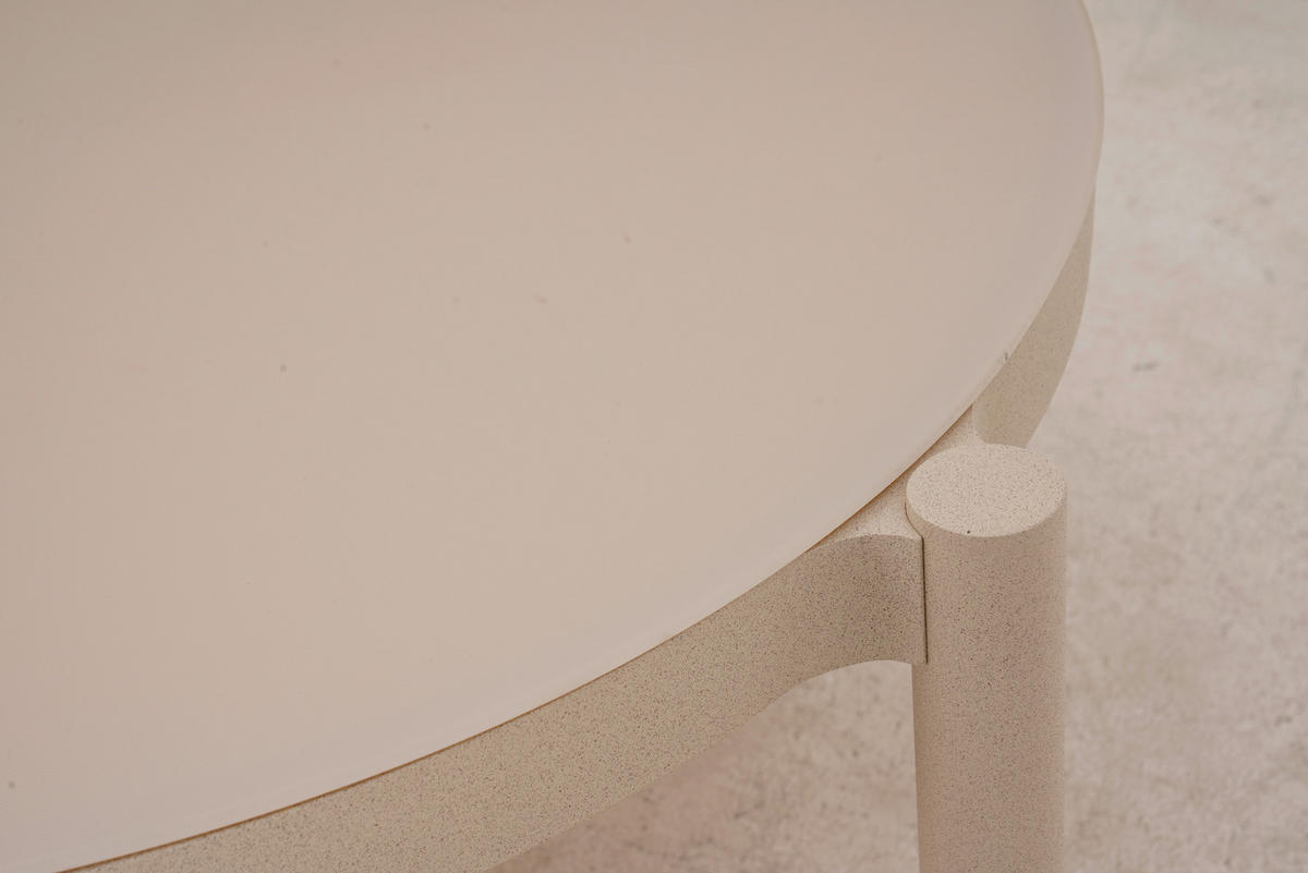 GARTENSET 4-teilig  - Beige/Hellgrau, Design, Glas/Textil - Ambia Garden