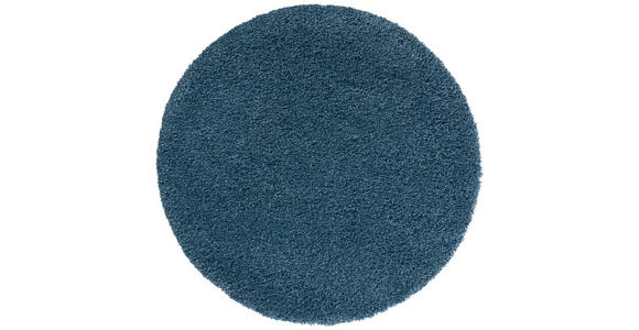 HOCHFLORTEPPICH 160 cm Petrol  - Petrol, Basics, Textil (160cm) - Novel