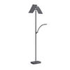 LED-STEHLEUCHTE  50/185 cm    - Anthrazit, Design, Metall (50/185cm) - Hell