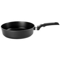 TIGAIE PENTRU PRĂJIT 28 cm  - culoare inox/negru, Basics, plastic/metal (28cm) - Homeware Profession.