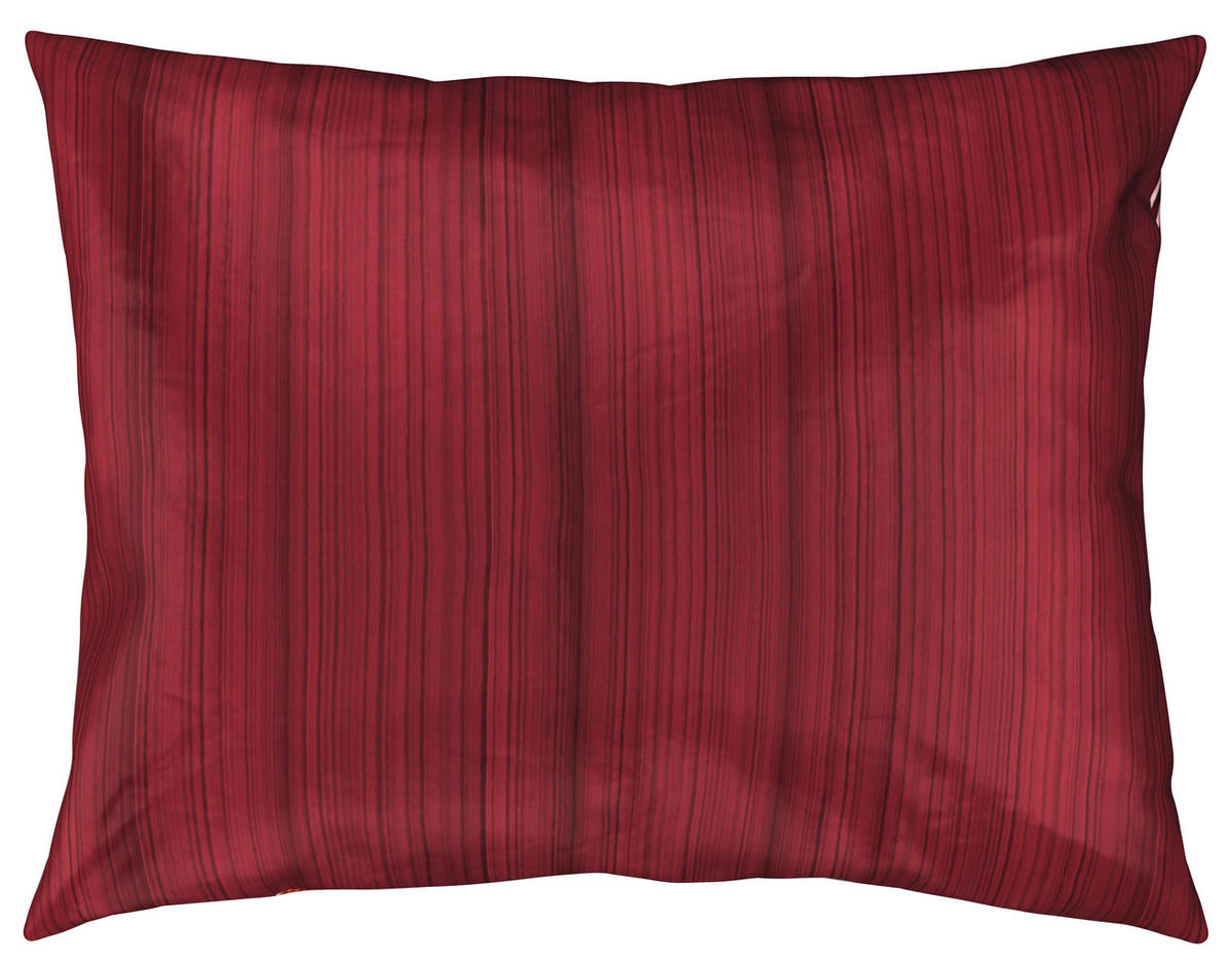 OBOJESTRANSKA POSTELJNINA JULIEN 140/200 cm saten terakota  - terakota, Design, tekstil (140/200cm) - Novel