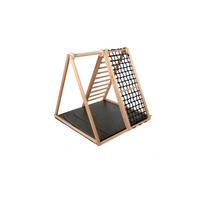 KLETTERGERÜST Kidwood  - Birkefarben/Schwarz, Basics, Holz (105/110/100cm) - CLIFF