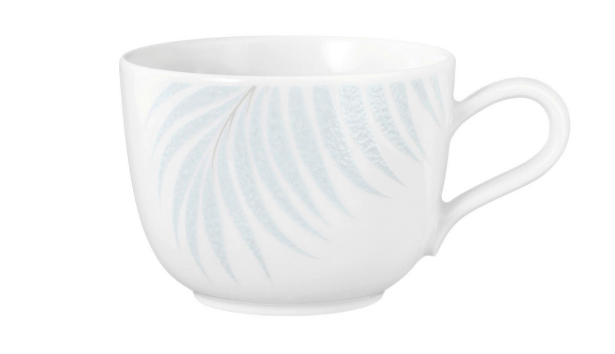 KÁVOVÁ SOUPRAVA porcelán keramika  - bílá/světle šedá, Lifestyle, keramika - Seltmann Weiden