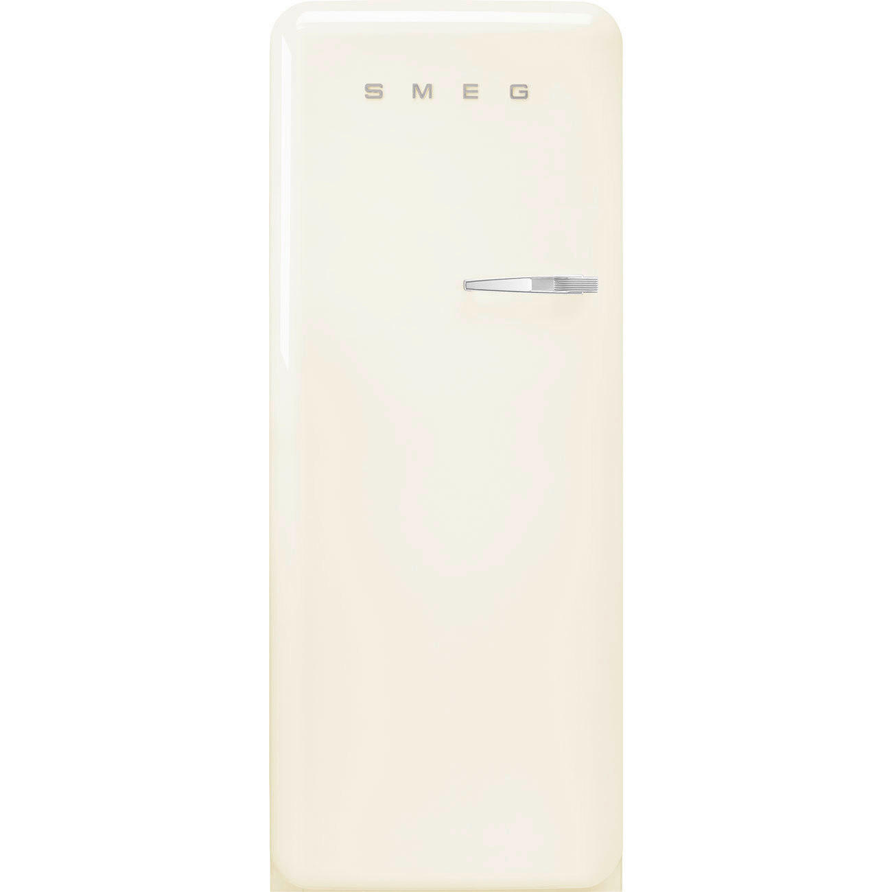 KÜHLSCHRANK 60,1/153/76,8 cm  - Creme, Basics, Glas/Metall (60,1/153/76,8cm) - SMEG