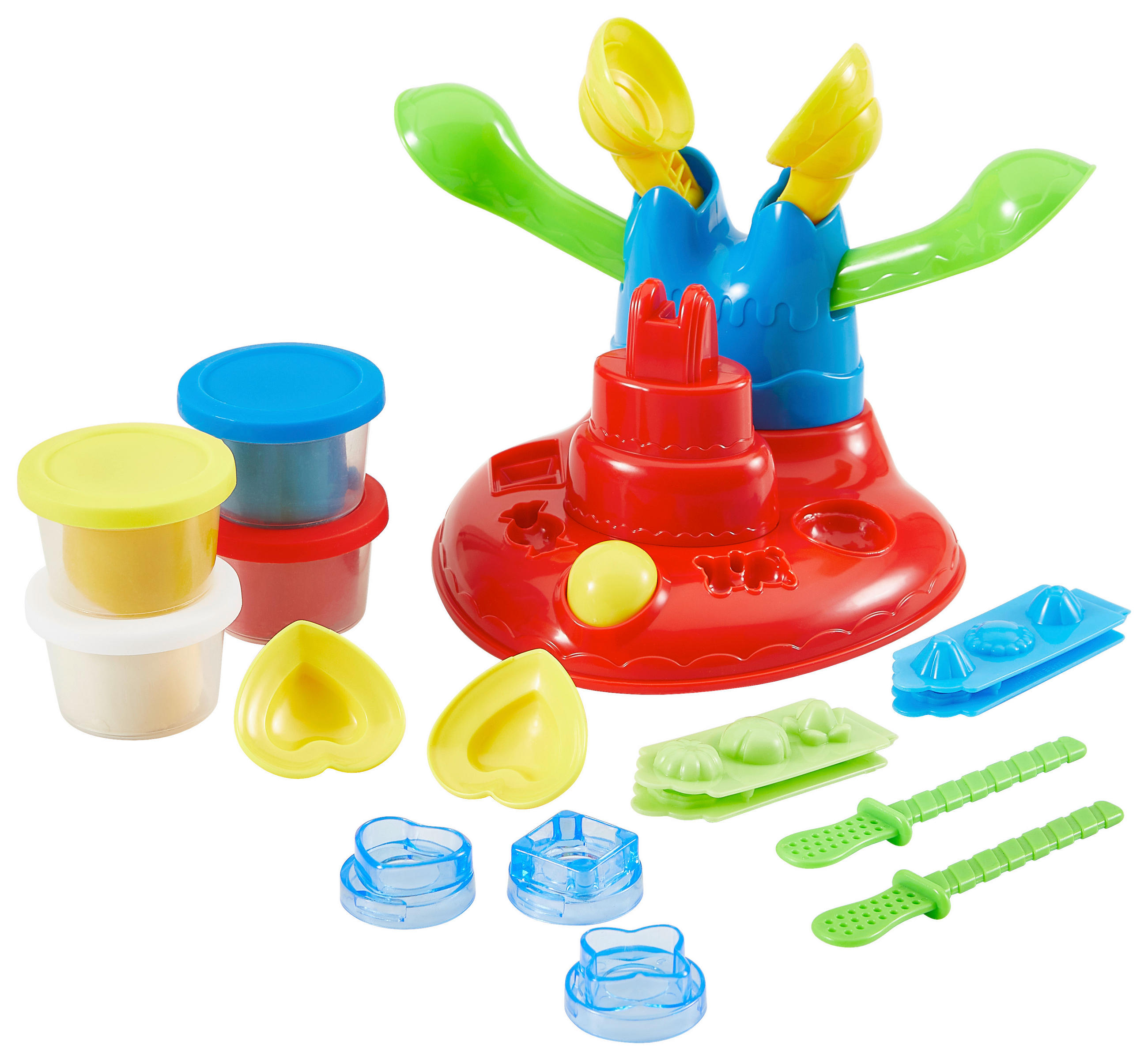 KNETSET - Multicolor, Basics, Kunststoff (40/30/6cm) - Simba