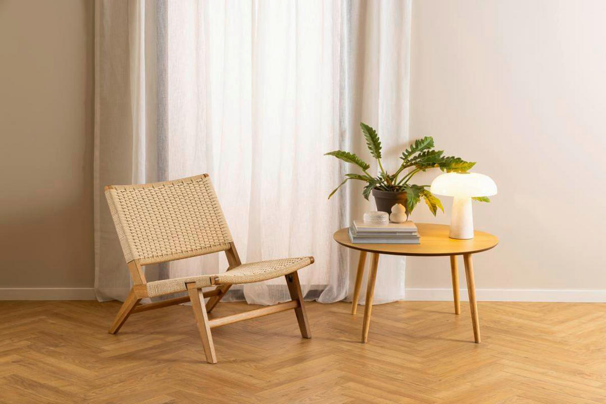 FÅTÖLJ i trä, papper beige  - beige, Design, papper/trä (64/79/72cm) - Best Price