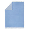 PLÉD 150/200 cm  - kék/fehér, Konventionell, textil (150/200cm) - Novel
