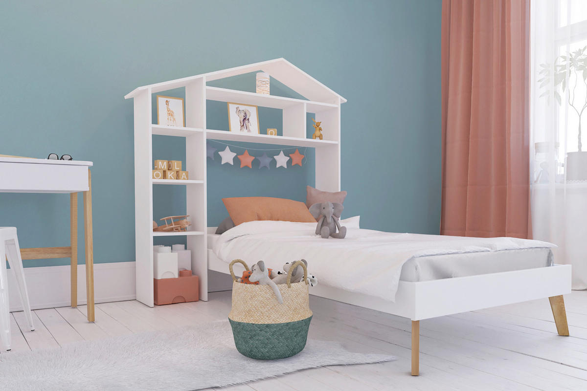 ÜBERBAUREGAL - Weiß, Design, Holz/Holzwerkstoff (148/155/31cm) - Livetastic