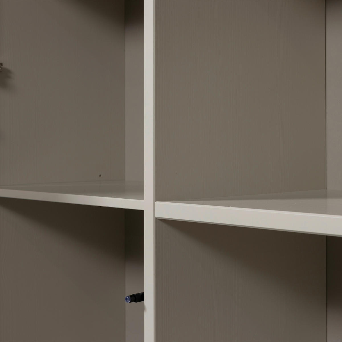 MEHRZWECKSCHRANK 108/215/40 cm  in Grau  - Grau, Design, Holz (108/215/40cm) - Livetastic