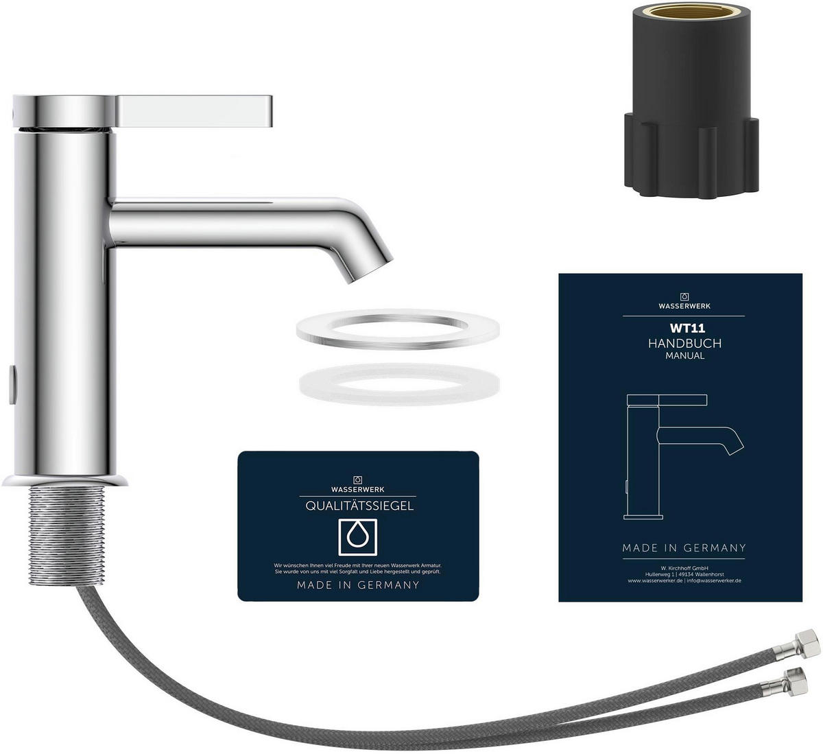WASCHTISCHARMATUR 5/16,5/16 cm  - Chromfarben, Basics, Metall (5/16,5/16cm)