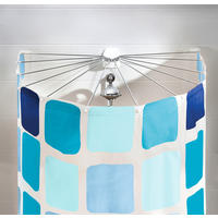DUSCHVORHANGSTANGE Big Spider 94/71 cm  - Chromfarben, KONVENTIONELL, Metall (94/71cm) - Kleine Wolke