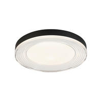 Plafonieră Cu Led  48/6,5 cm    - alb/culoare crom, Basics, plastic/metal (48/6,5cm) - Novel