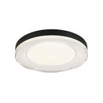 LED-DECKENLEUCHTE 48/6,5 cm   - Chromfarben/Transparent, Basics, Kunststoff/Metall (48/6,5cm) - Novel