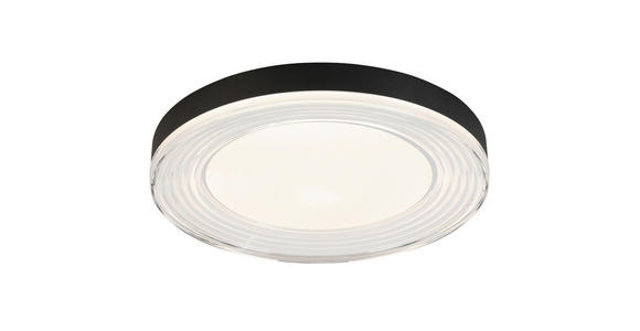 LED-DECKENLEUCHTE 48/6,5 cm   - Chromfarben/Transparent, Basics, Kunststoff/Metall (48/6,5cm) - Novel