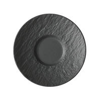 ESPRESSO-UNTERTASSE MANUFACTURE ROCK 12 cm  - Schwarz, Design, Keramik (12cm) - Villeroy & Boch