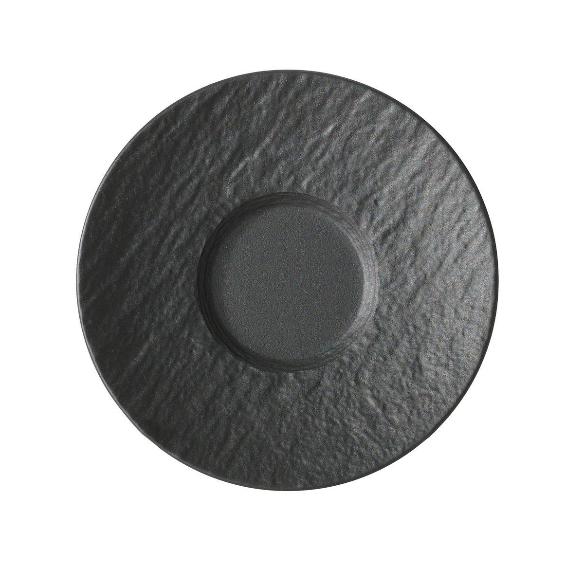 ESPRESSO-UNTERTASSE MANUFACTURE ROCK 12 cm  - Schwarz, Design, Keramik (12cm) - Villeroy & Boch