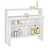 BARSKI ELEMENT bela - bela, Design, leseni material (130/110/50cm) - Xora BARSKI ELEMENT bela - bela, Design, leseni material (130/110/50cm) - Xora