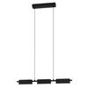 HÄNGELEUCHTE 77/5/110 cm  - Schwarz/Weiß, Design, Kunststoff/Metall (77/5/110cm) - Eglo