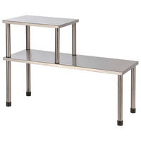 KÜCHENREGAL 45/31,5/16 cm  in Silberfarben  - Silberfarben, KONVENTIONELL, Metall (45/31,5/16cm)